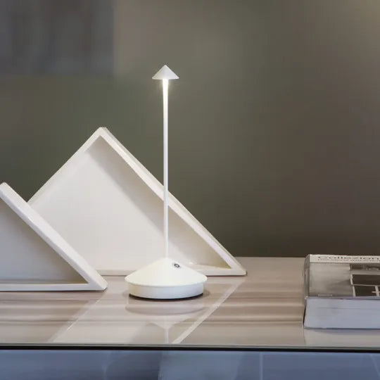 Wireless Dimmable LED Lamp with Rechargeable Battery and Touch Control Operation
