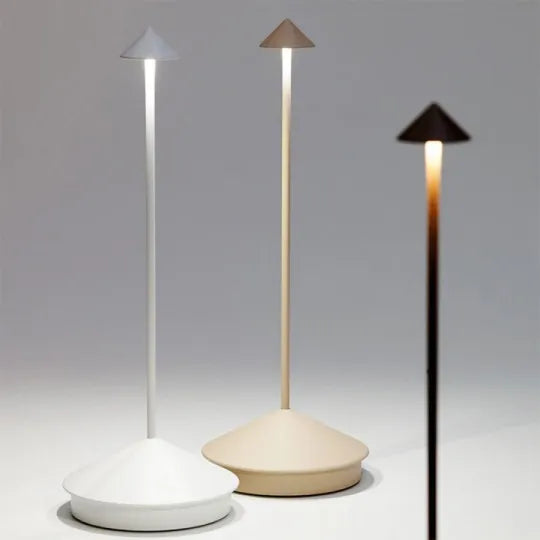 Wireless Dimmable LED Lamp with Rechargeable Battery and Touch Control Operation