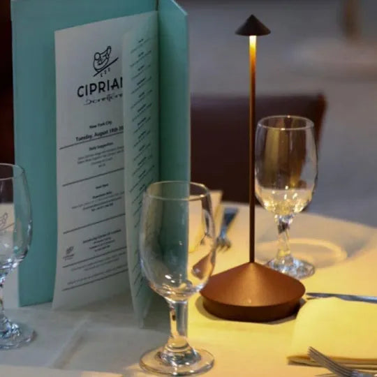 Wireless Dimmable LED Lamp with Rechargeable Battery and Touch Control Operation