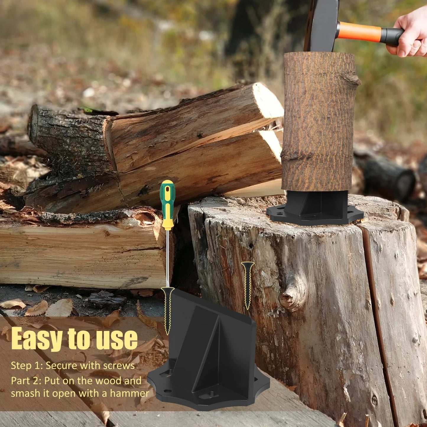 Carbon Steel Log Splitter