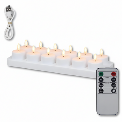 Flameless LED Candle Set