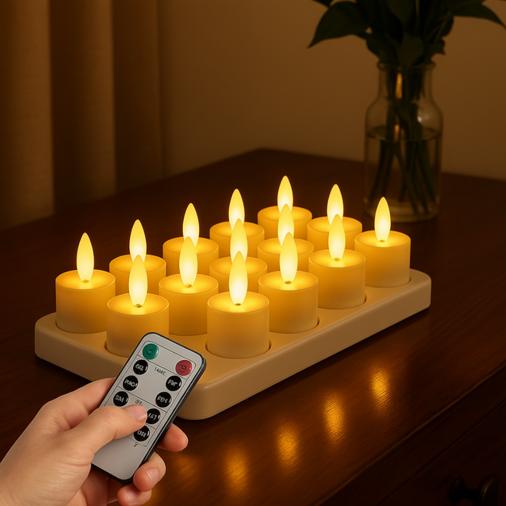 Flameless LED Candle Set