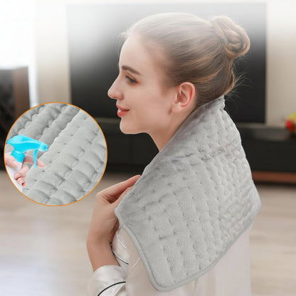 Large Thermal Heating Pad with 4 Size Options, Long Power Cord & Simple Controls