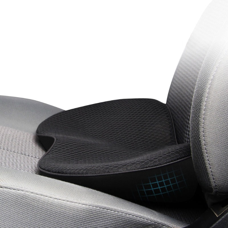 Memory Foam Car Seat Cushion with Breathable Washable Cover for Long Drives and Office Chairs