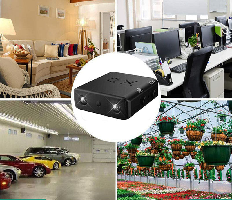 Mini 1080p WiFi Camera with Audio, Motion Detection, Night Vision and Loop Recording