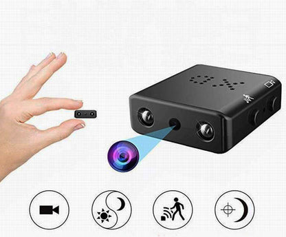 Mini 1080p WiFi Camera with Audio, Motion Detection, Night Vision and Loop Recording