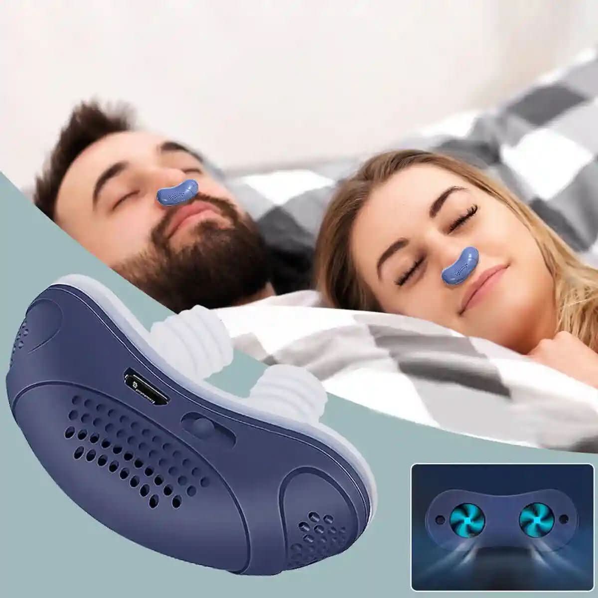 MicroBreath Nasal Comfort Device for a Relaxed Nighttime Wind-Down Bedtime Routine