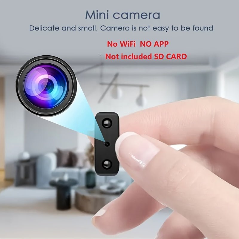 Mini Full HD Camera with Infrared Night Vision, Motion Detection and Live App Streaming