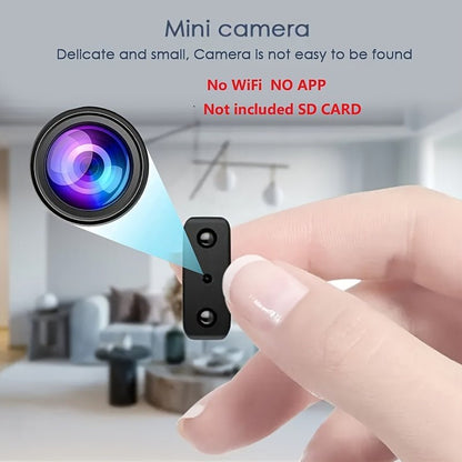 Mini Full HD Camera with Infrared Night Vision, Motion Detection and Live App Streaming