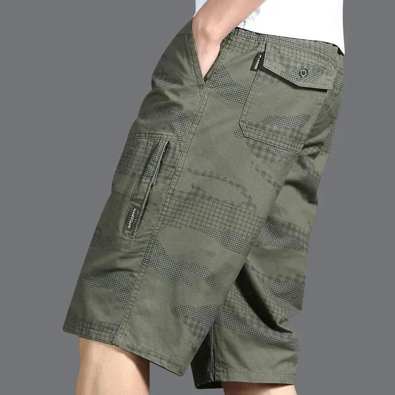 Men's Relaxed Summer Shorts in Lightweight Breathable Fabric for Beach, Holidays and Casual Wear