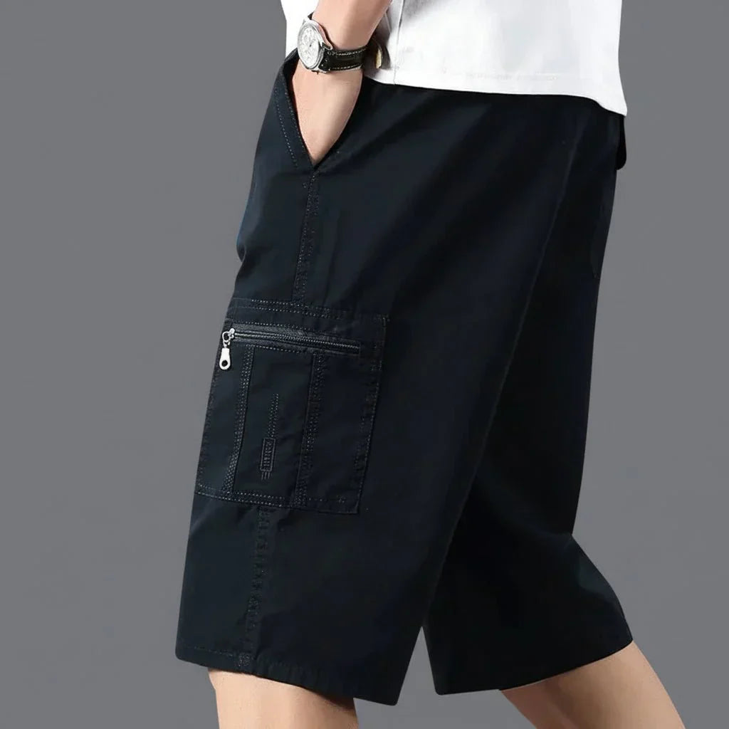 Men's Relaxed Summer Shorts in Lightweight Breathable Fabric for Beach, Holidays and Casual Wear