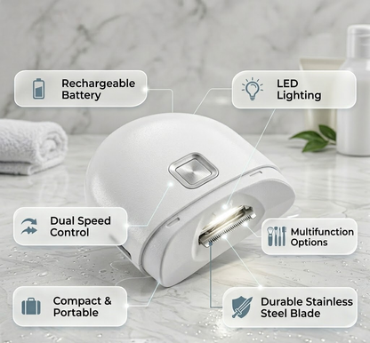 Electric LED Nail Clipper