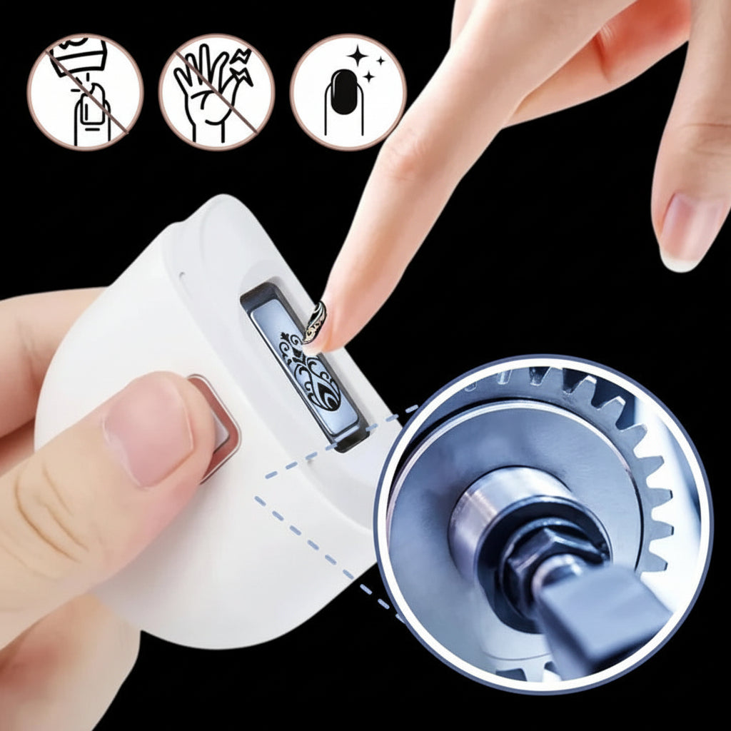 Electric LED Nail Clipper