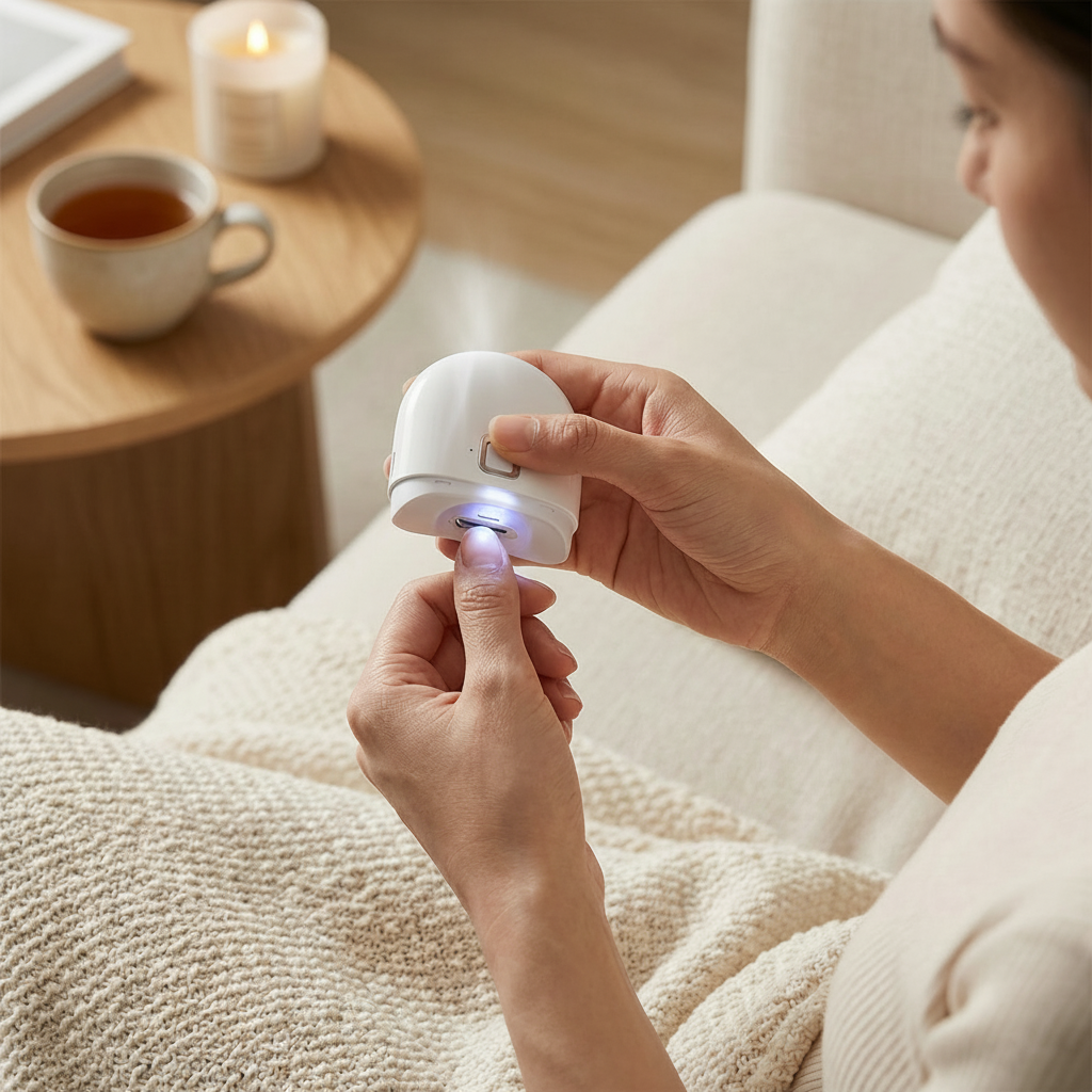 Electric LED Nail Clipper