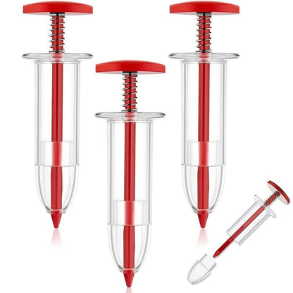 Ergonomic Plant Seed Injector for Precise Sowing in Garden and Raised Beds, Set of Two