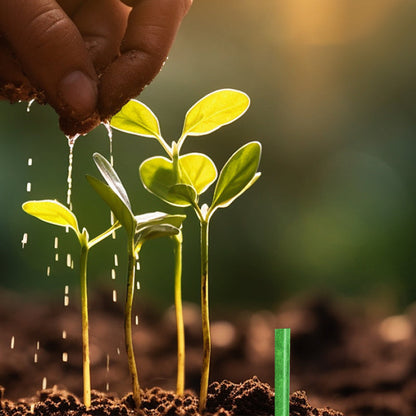 Slow-Release Plant Fertilizer Sticks for Root-Zone Feeding of Houseplants and Garden Plants