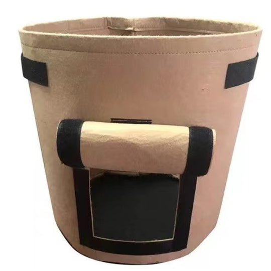 Reusable Plant Grow Bag with Harvest Flap | Breathable Fabric for Vegetables & Herbs