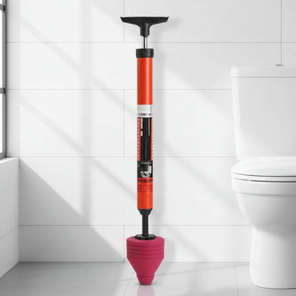 AquaPulse High-Pressure Toilet Plunger for Fast Clog Removal