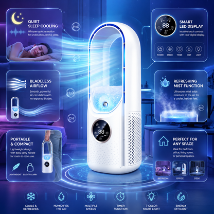 Bladeless Portable Air Conditioner