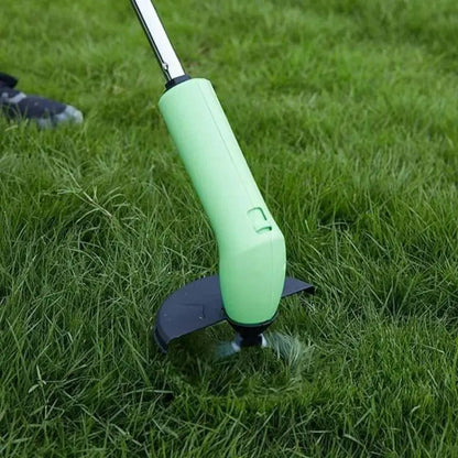 Cordless Grass Trimmer with Battery Power for Precise Edging Along Paths and Beds