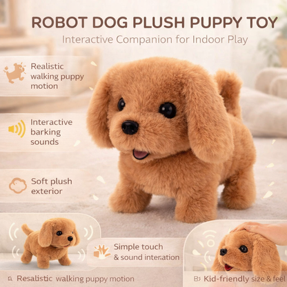 Realistic Walking Robot Puppy