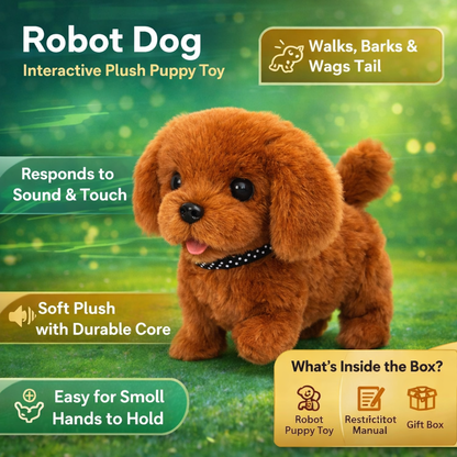 Interactive Robot Puppy Toy
