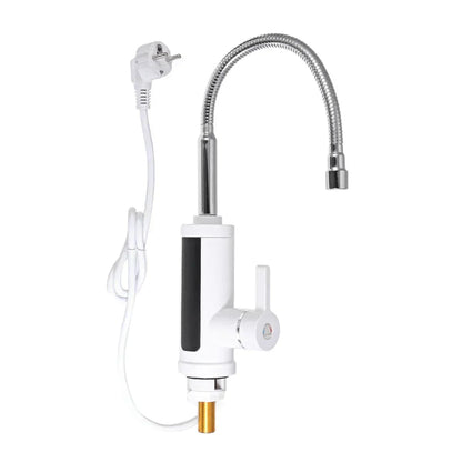 3000W Instant Electric Hot Water Tap with LED Temperature Display, Warm Water in Seconds