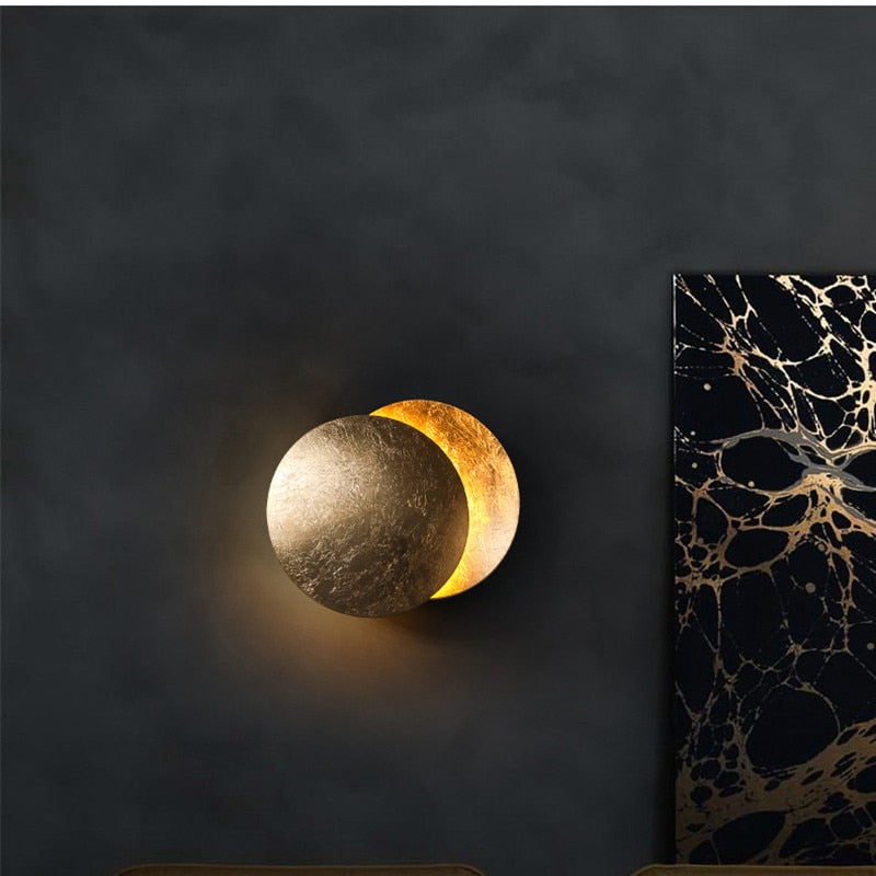 Lunaris Solar Eclipse Wall Light