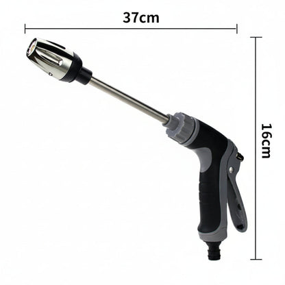 AQUAFORCE High-Pressure Garden Water Gun with Foam Cannon Attachment for Car Washing