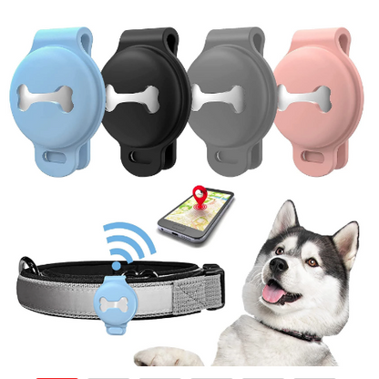 Portable GPS Dog Tracker with Real Time Location on Your Phone, Lightweight Collar Attachment Design