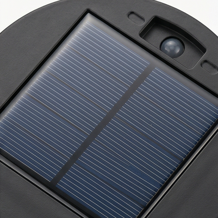 Solar Wall Light with Decorative Mandala Pattern and Automatic Dusk-to-Dawn Sensor