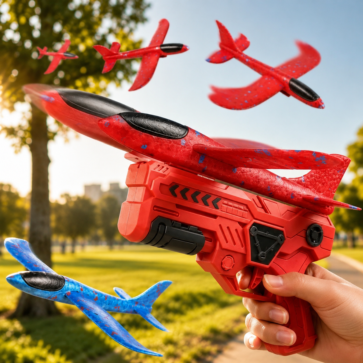 Foam Glider Catapult Toy