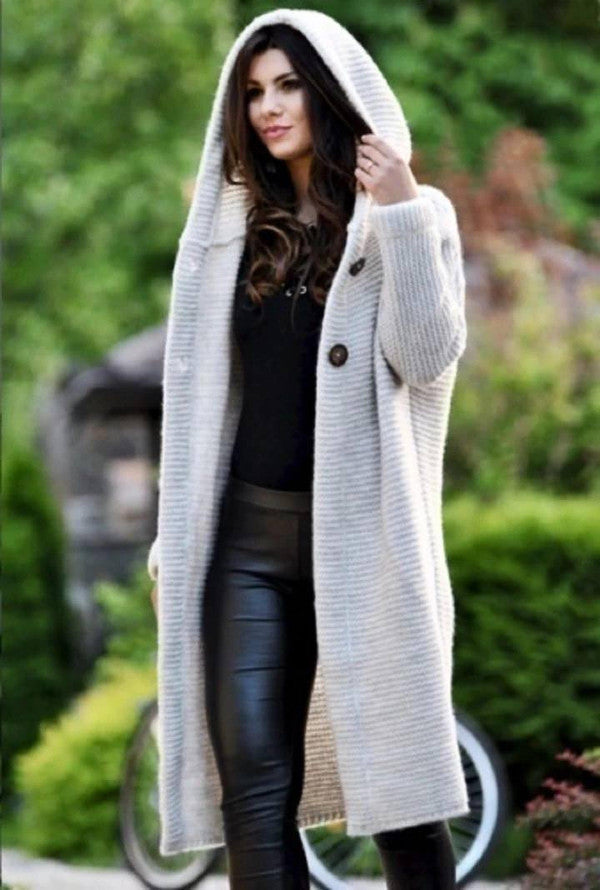 Womens Long Cardigan Open Front Casual Layering Cardigan in Green Gray Beige Yellow Sizes S to 5XL