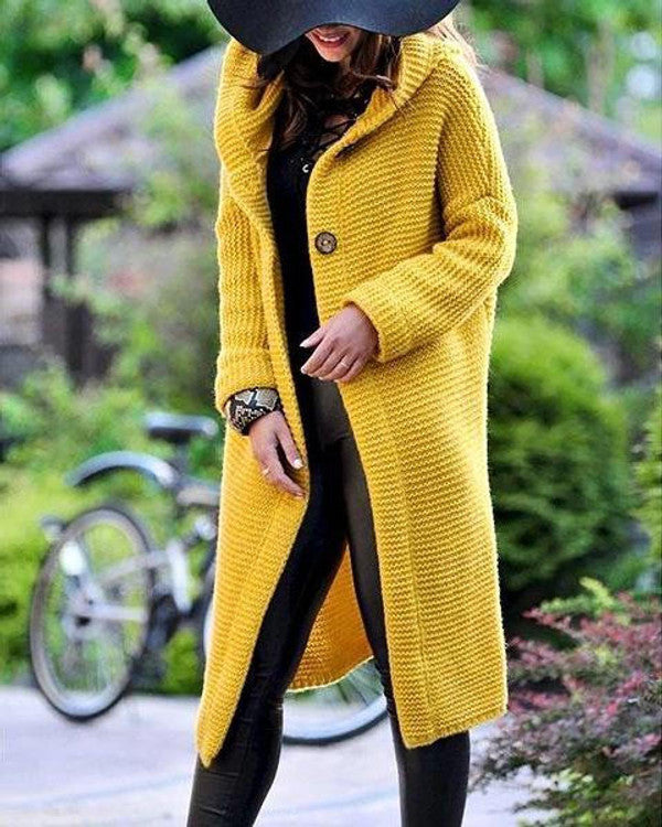 Womens Long Cardigan Open Front Casual Layering Cardigan in Green Gray Beige Yellow Sizes S to 5XL