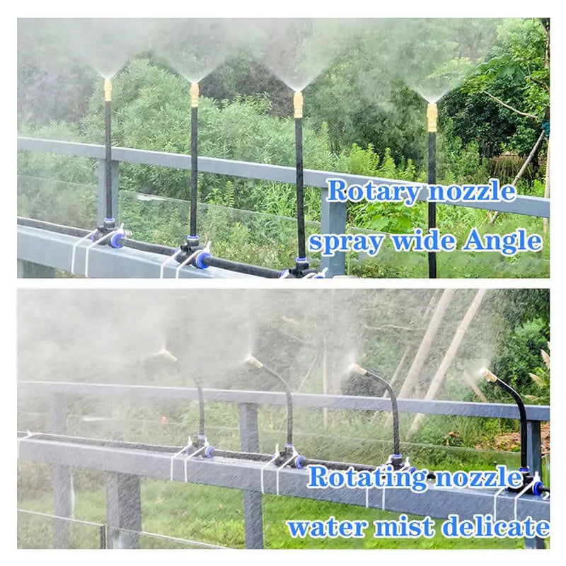 Modular Drip Irrigation System with Tool-Free Snap Connectors for Garden and Raised Beds