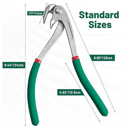 Cast Metal Door Panel Clamp Pliers with Non-Slip Handle for Straightening Dents, Versatile