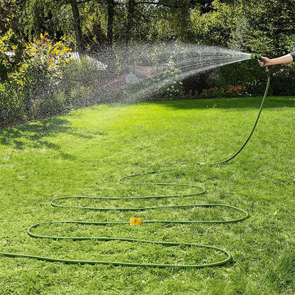Universal Garden Hose Connector with Leak-Proof Click-Lock Seal for Quick Changes