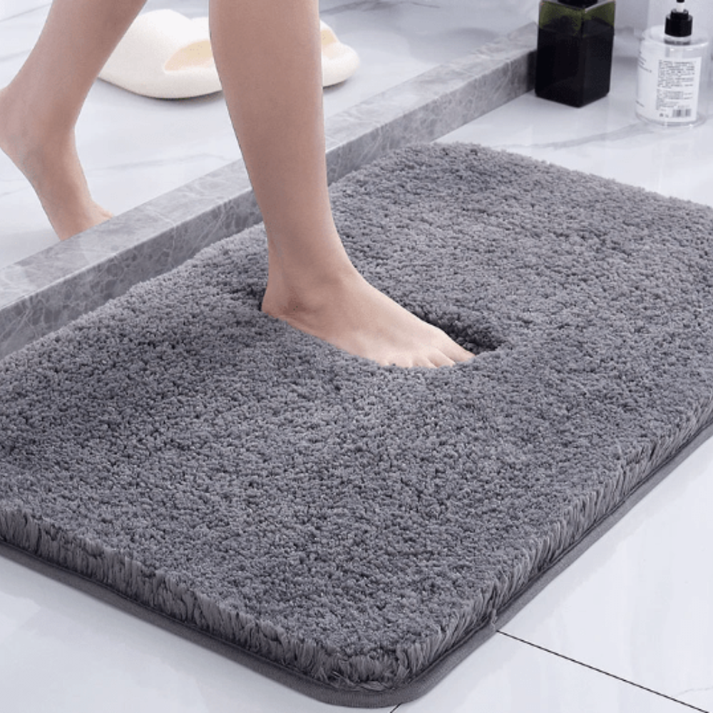 Super Soft Luxury Bath Mat with Plush Cushioned Surface for Shower, Bathtub, Sink and Vanity Areas