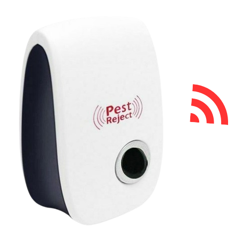 Ultrasonic Squirrel and Pest Deterrent for Indoor Use, Chemical Free with Changing Frequency Mode
