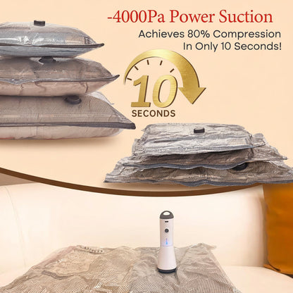Vacuum Storage Bags Travel Set