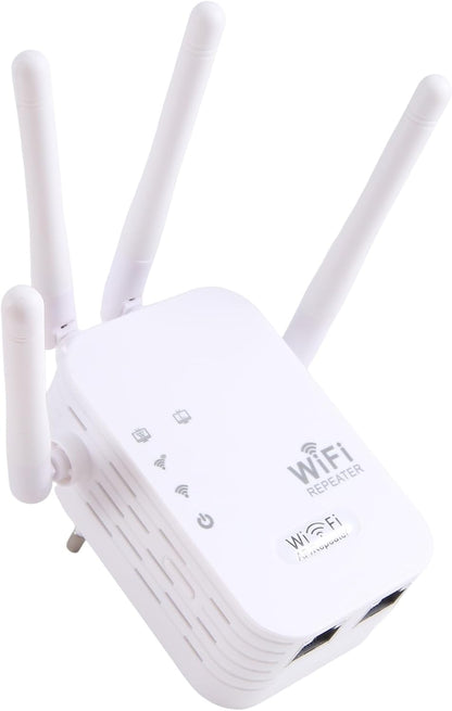 Dual-Band WiFi Extender with 1200 Mbps Speed for Indoor and Outdoor Home Coverage