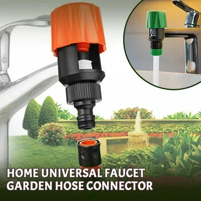 Tool-Free Faucet Connection Adapter for Gardening, Car Washing & Outdoor Cleaning Tasks