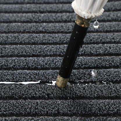 Weatherproof Outdoor Doormat with Non-Slip Backing and Dirt-Trapping Woven Surface