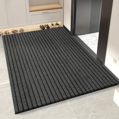 Weatherproof Outdoor Doormat with Non-Slip Backing and Dirt-Trapping Woven Surface