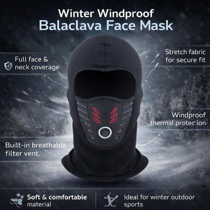 Windproof Thermal Face Mask