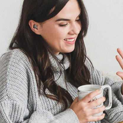 Wireless Bluetooth Earphones with Noise Reduction, IPX5 Water Resistance & 24-Hour Battery