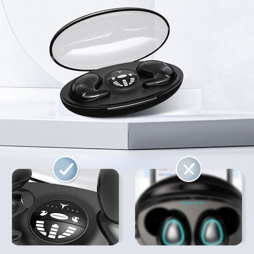 Wireless Bluetooth Earphones with Noise Reduction, IPX5 Water Resistance & 24-Hour Battery