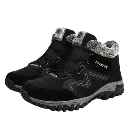 Women's Waterproof Insulated Winter Boots with Non-Slip Sole and Ankle-Height Design