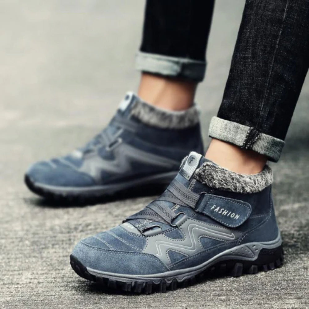 Women's Waterproof Insulated Winter Boots with Non-Slip Sole and Ankle-Height Design