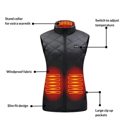 Women's Electric Heated Vest